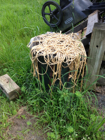 Cool Ways To Reuse Hay Strings, Pallets, Horseshoes &amp; Supplement Buckets