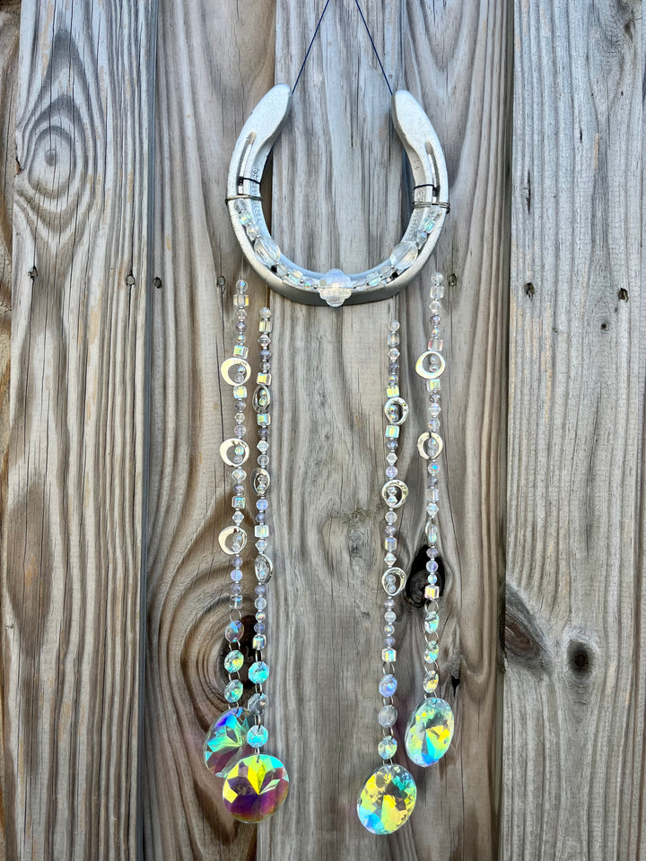 Turquoise Crystal outlets Horseshoe Sun Catcher